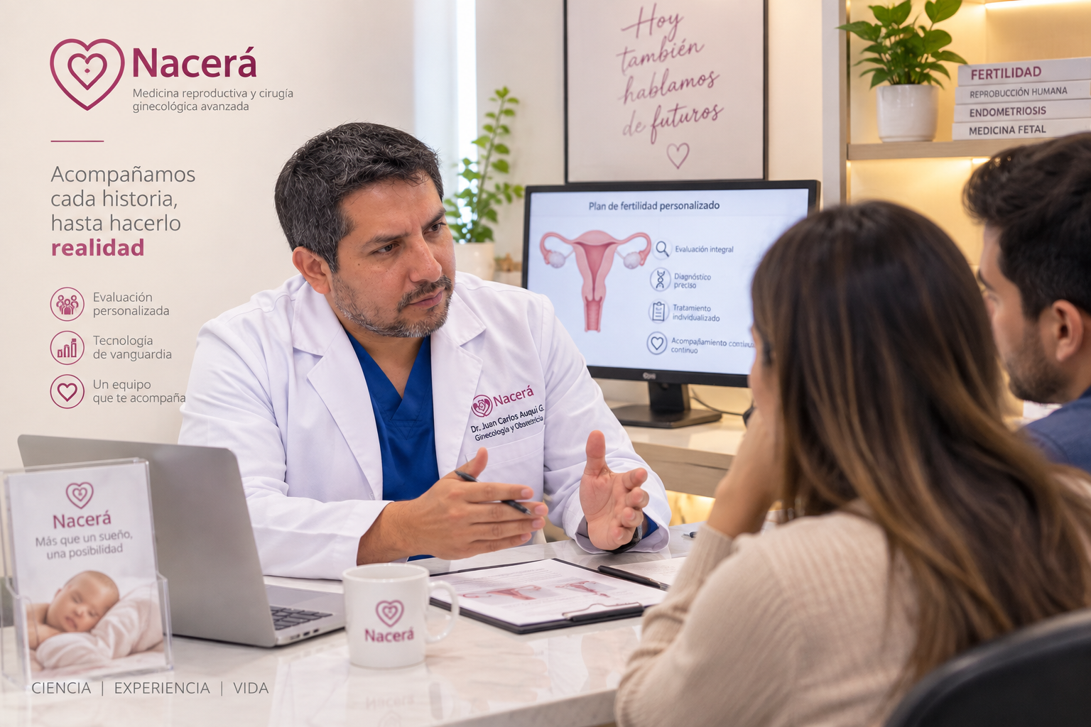 Consulta de fertilidad para pareja en Nacerá