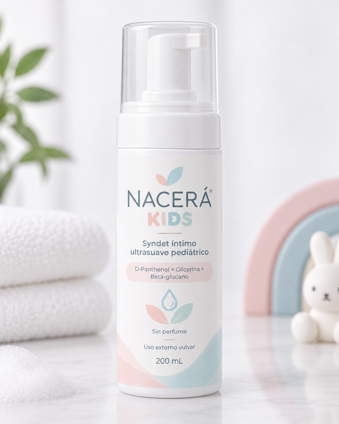 Nacerá Kids, syndet íntimo pediátrico ultrasuave