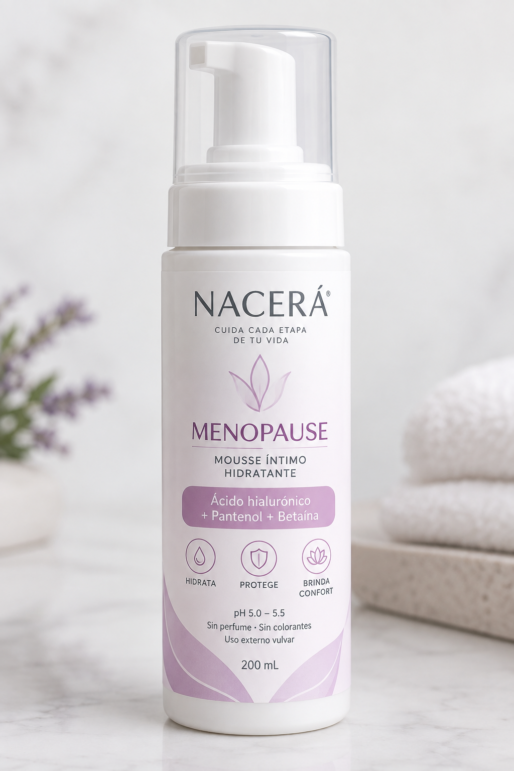 Nacerá Menopause, syndet íntimo hidratante