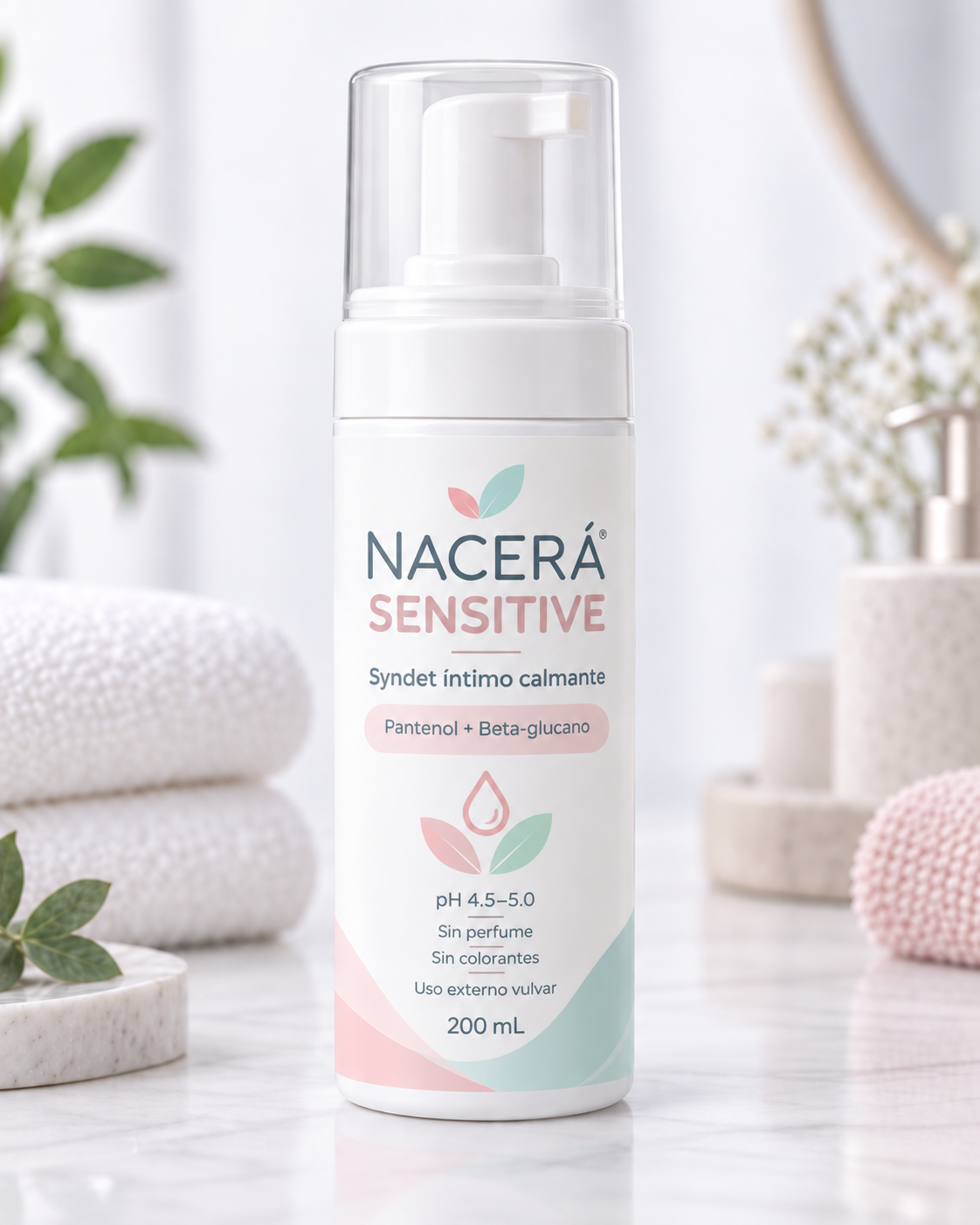 Nacerá Sensitive, syndet íntimo para piel sensible